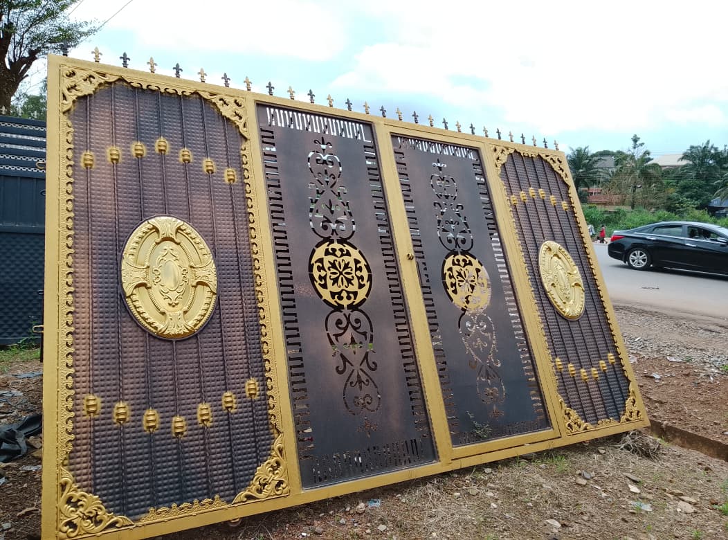 ₦600,000 Patterned Wrought Iron Compound Gate