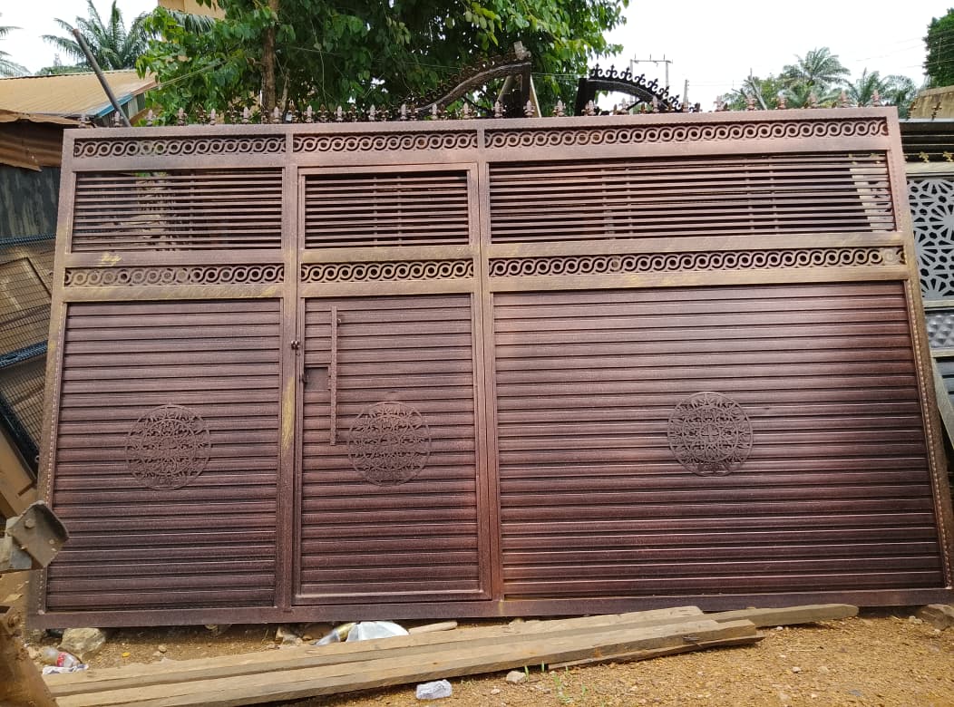₦650,000 Contemporary Steel Panel Elite Gate